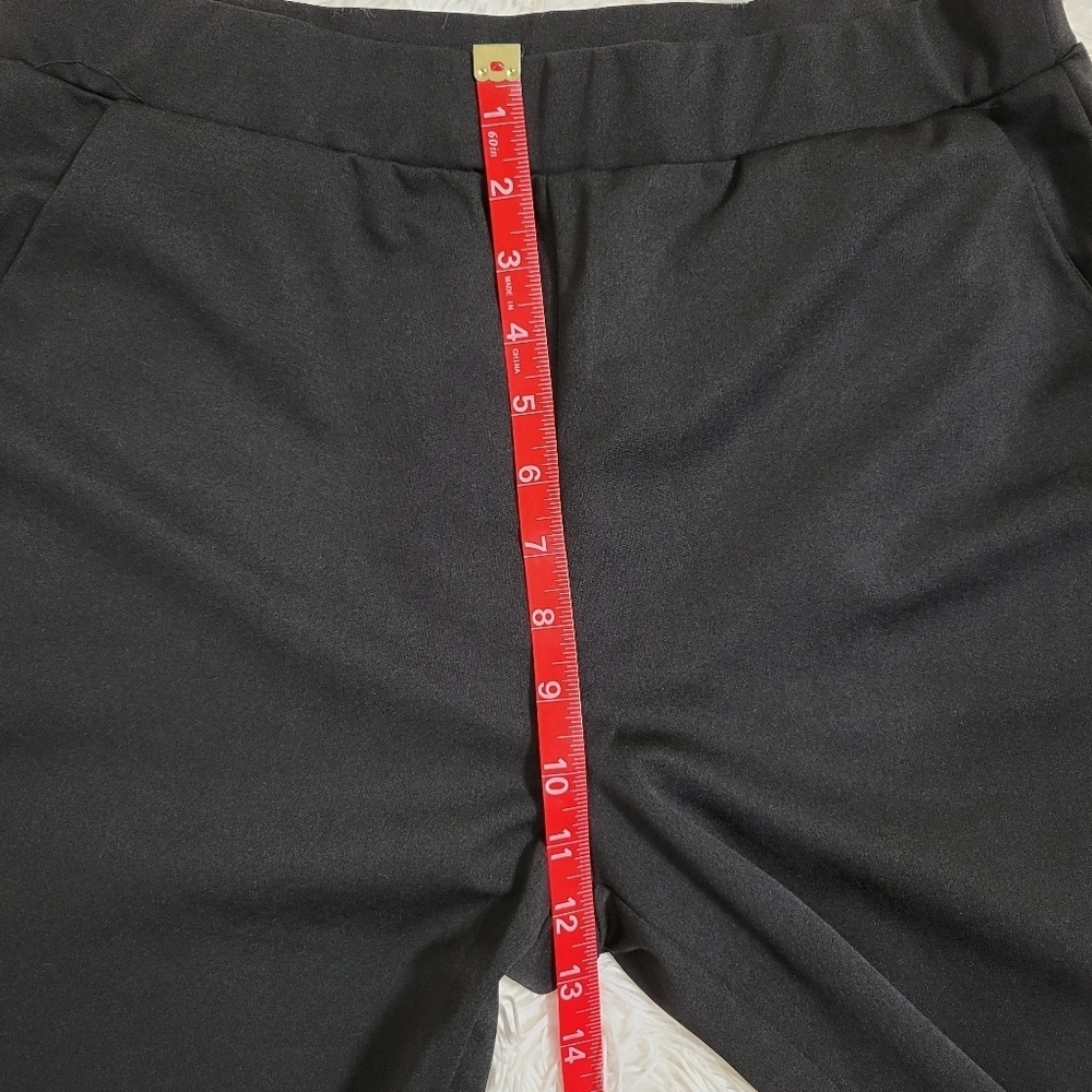 SHEIN Women Essnce High-Rise Vented Ankle Cut Pants size 8/10 - Picture 3 of 6
